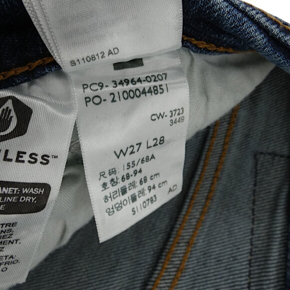 Levi’s Wedgie Straight Jeans Medium Indigo Wash 27 - Picture 6 of 11